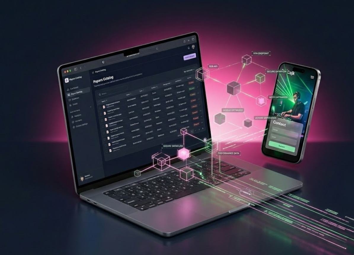 Ukázka B2B systémů a B2C webů Aragnet